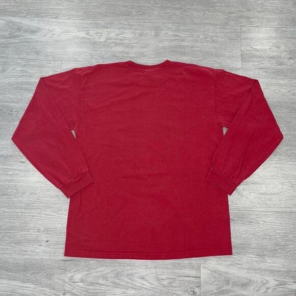 Vintage Mens Large Yellowstone National Park Long Sleeve Tee Crewneck Sweatshirt - Picture 2 of 11